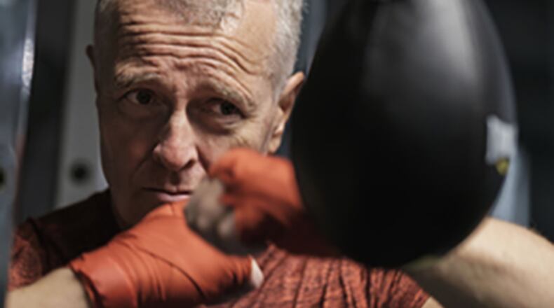 A recent study found that boxers involved in a training program saw improvement in their Parkinson’s symptoms. (Image source: Fotosearch.com)
