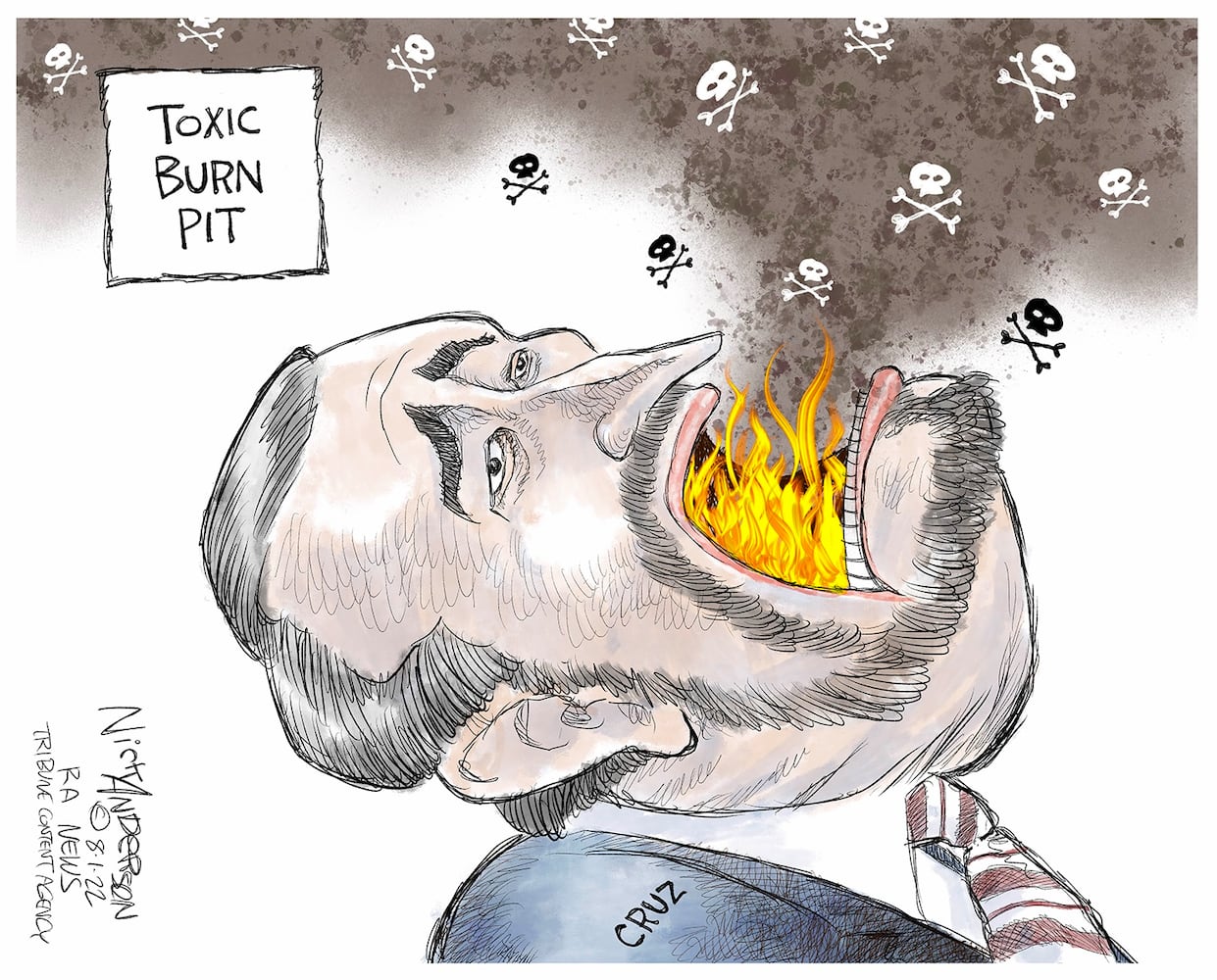 WEEK IN CARTOONS: Pelosi’s trip, Alex Jones, Kansas abortion vote and more
