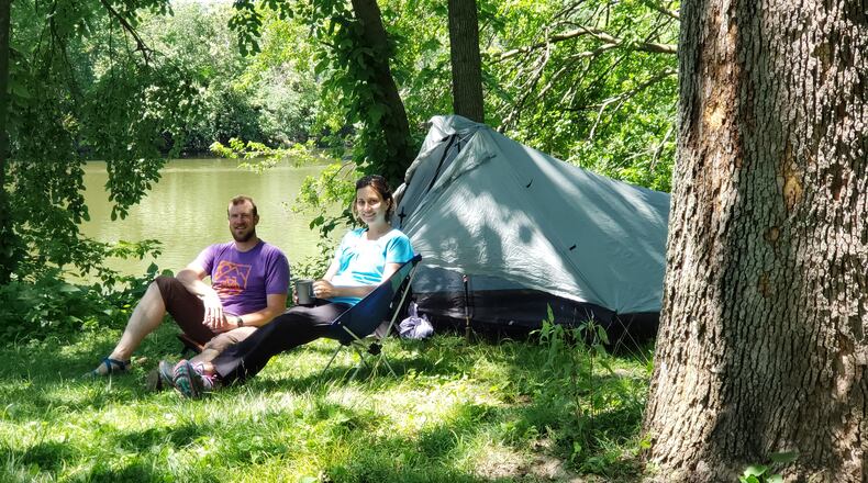 Connecting with nature is easy with MetroParks camping options. CONTRIBUTED