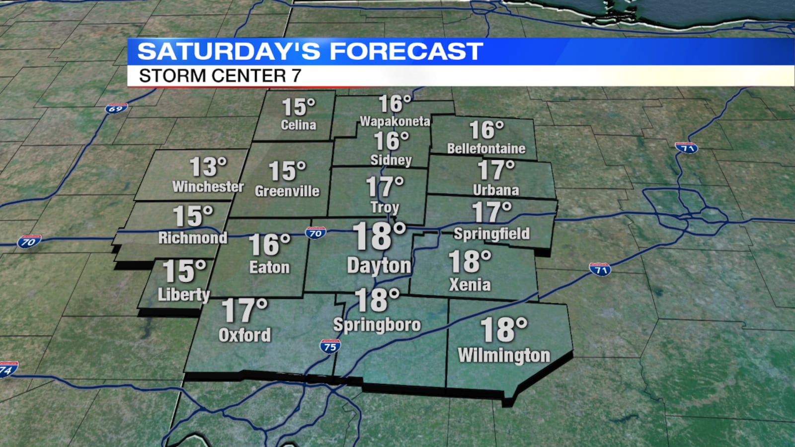 Saturday Forecast