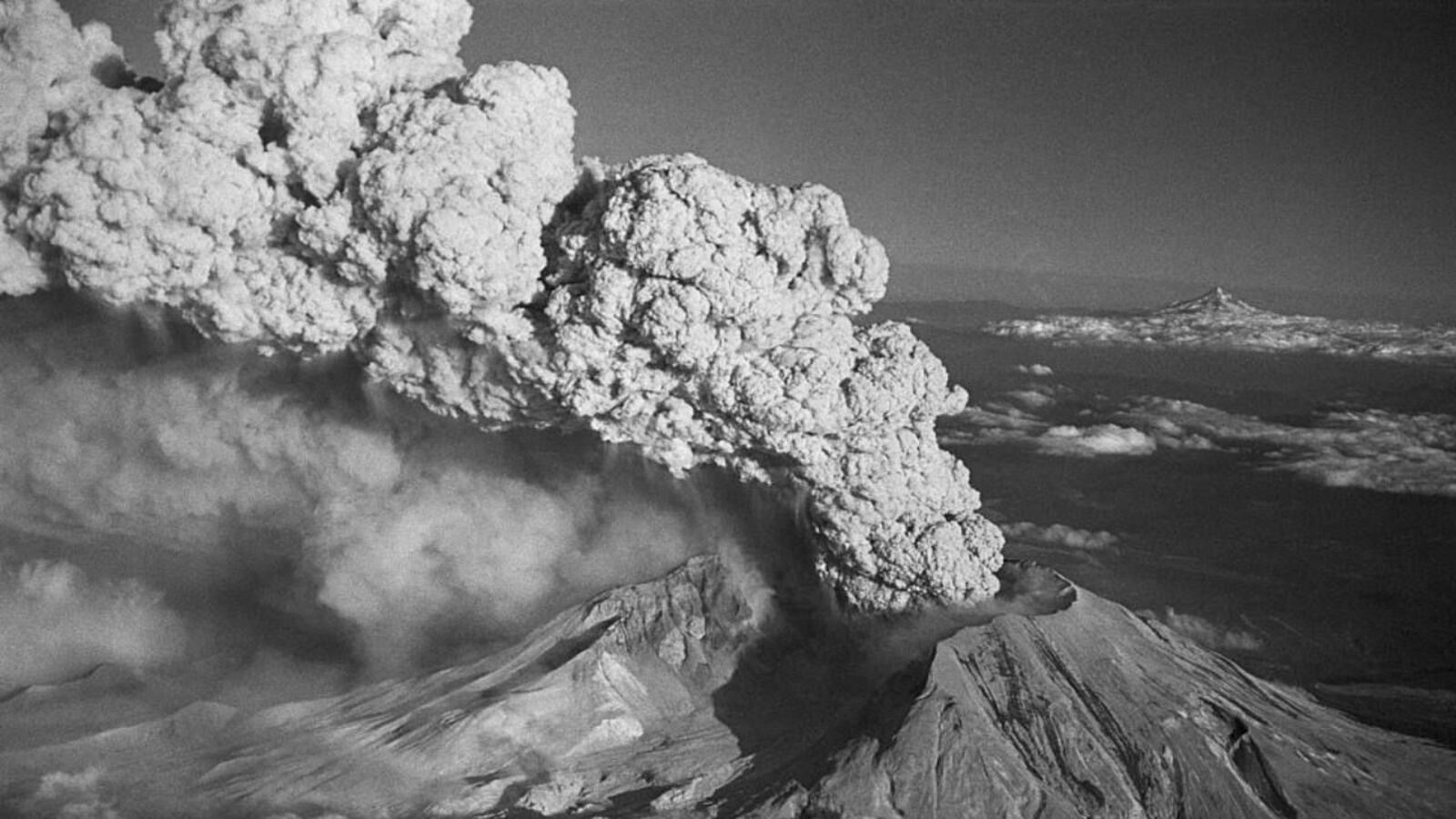 Mt. St. Helens erupted in 1980 killing 57 people. Several more eruptions occurred after the initial blast on May 18, 1980.