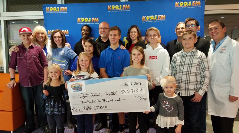 Thanks to all of your generosity you helped raise $310,713.70