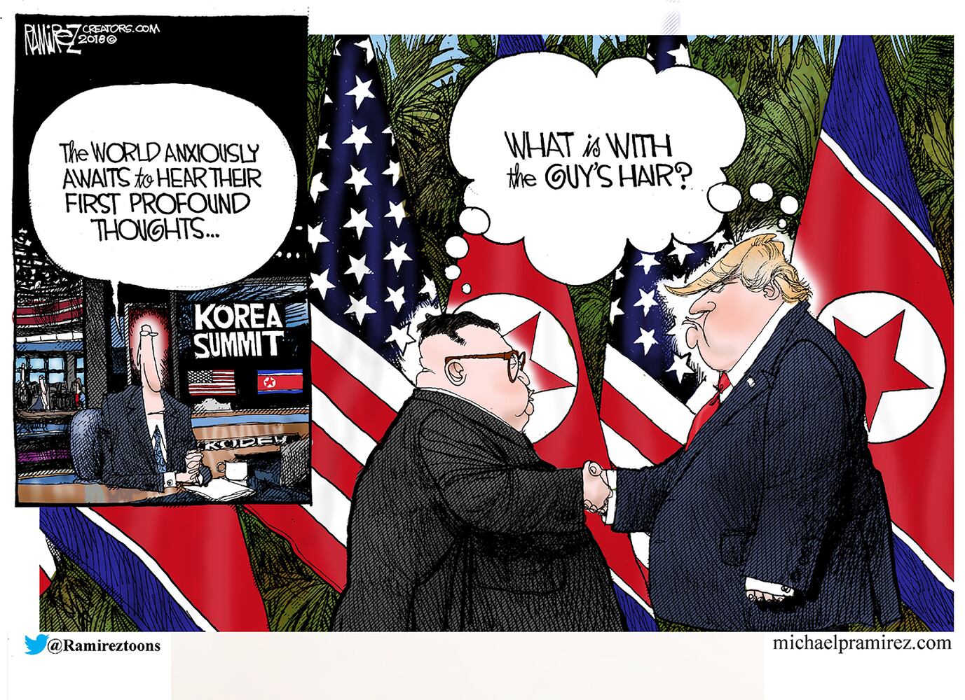 Week in cartoons: The Trump - Kim Summit and more