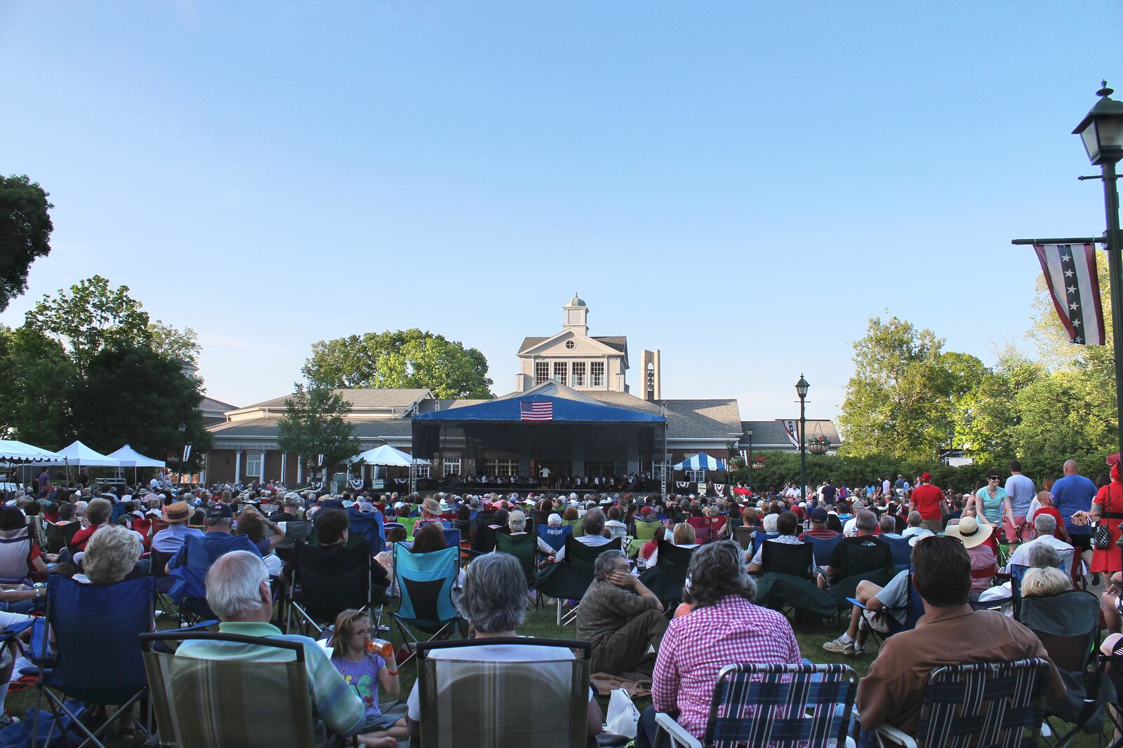 The Dayton Philharmonic will cap off a day of historical fun with patriotic music.