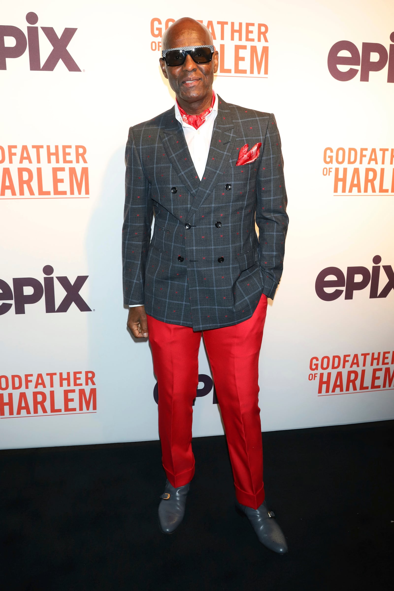 FILE - Dapper Dan attends a special screening of "Godfather of Harlem" at the Apollo Theater on Monday, Sept. 16, 2019, in New York. (Photo by Greg Allen/Invision/AP, File)