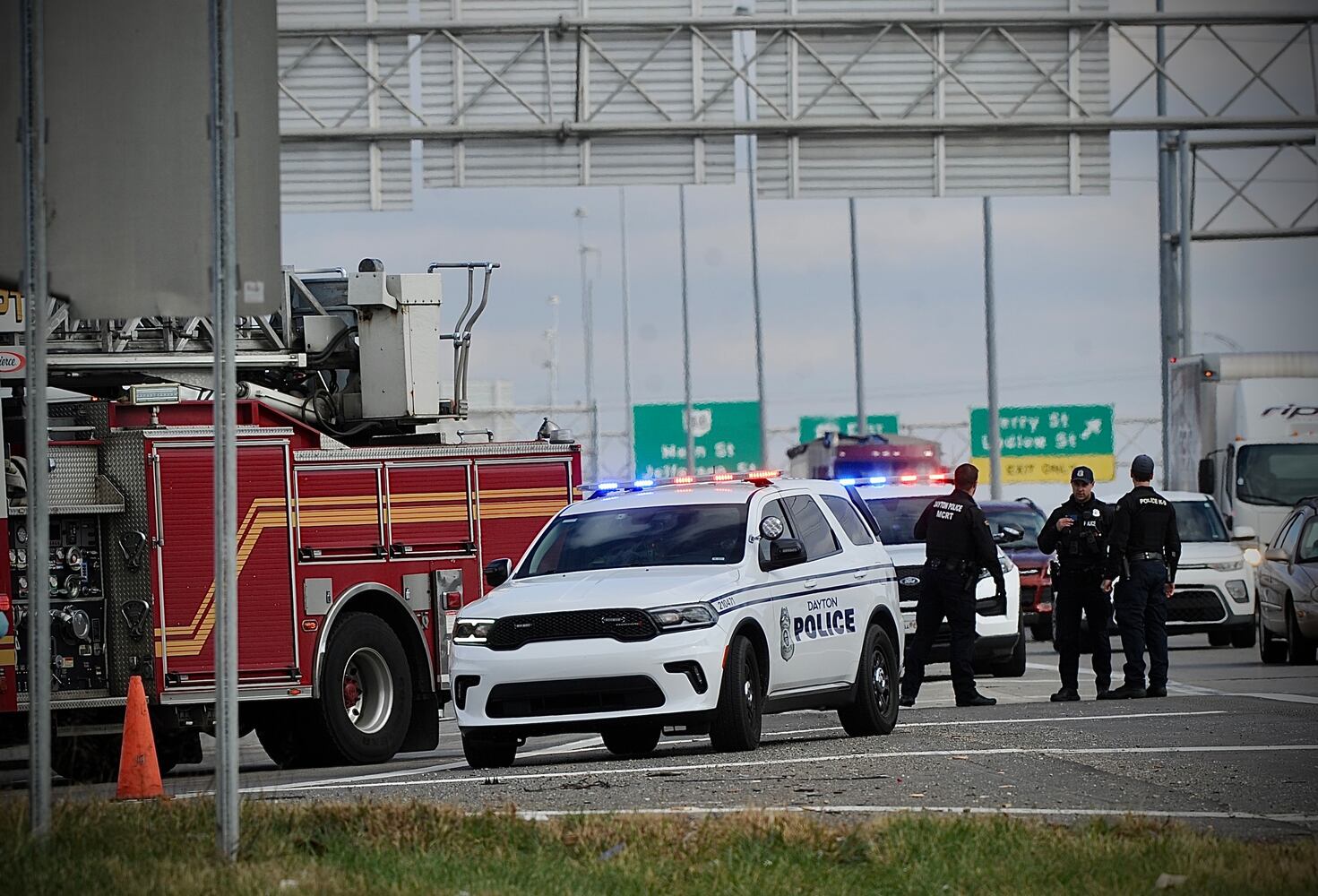 US 35 ramp closed after shooting reported