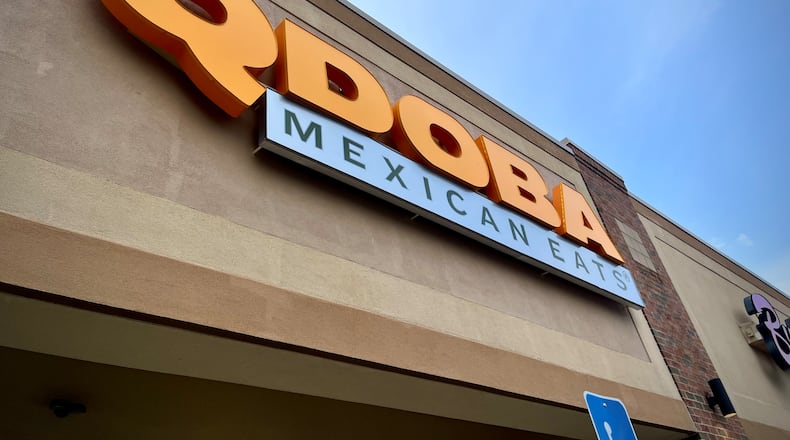 QDOBA, a fast-casual Mexican restaurant, is returning to Beavercreek next year at 2476 Commons Blvd. Suite 3. NATALIE JONES/STAFF