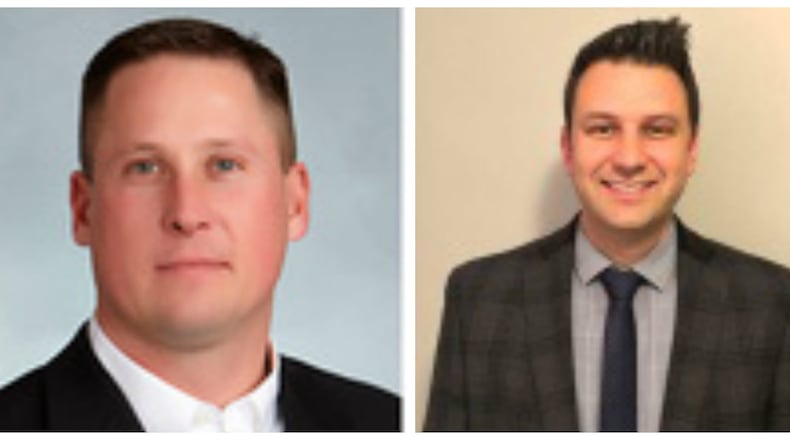 Wayne Twp. trustees Pat Foley and Brad Coffman, at right, over resident opposition, voted to approve John Federle’s plan for land fronting on Lytle Road, just beyond the limits of the Village of Waynesville. On Tuesday, the plan was rejected by 87 percent of voters in a referendum. CONTRIBUTED