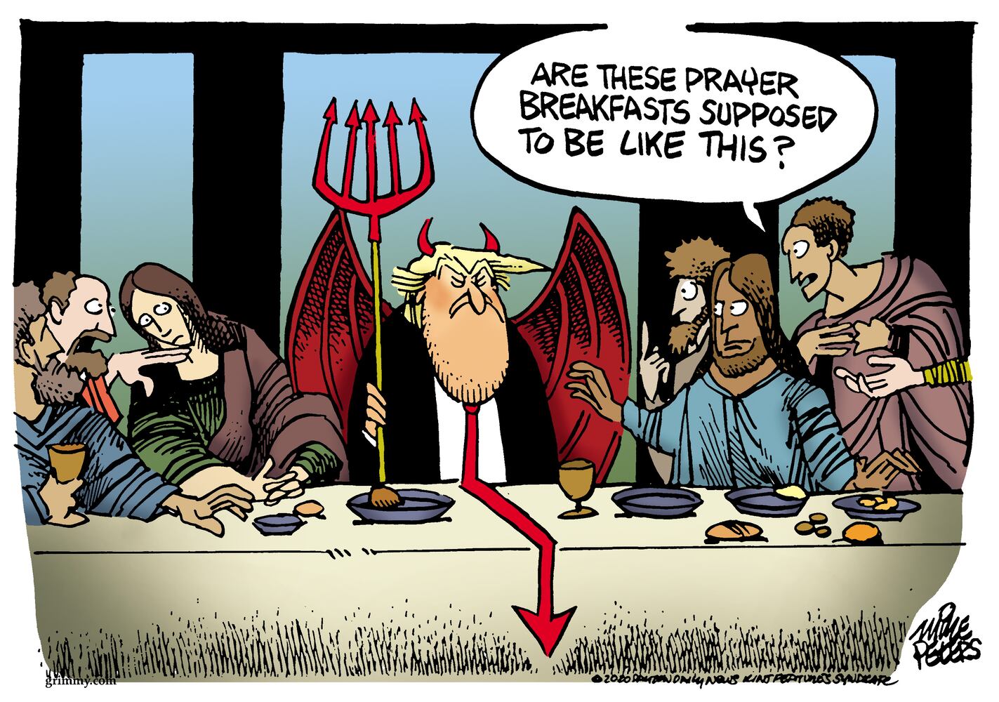 2020: The best of Pulitzer Prize winner Mike Peters political cartoons