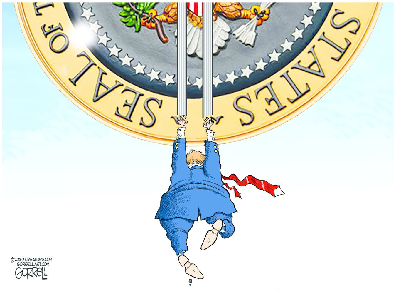 Week in cartoons: Stimulus checks, Christmas and more