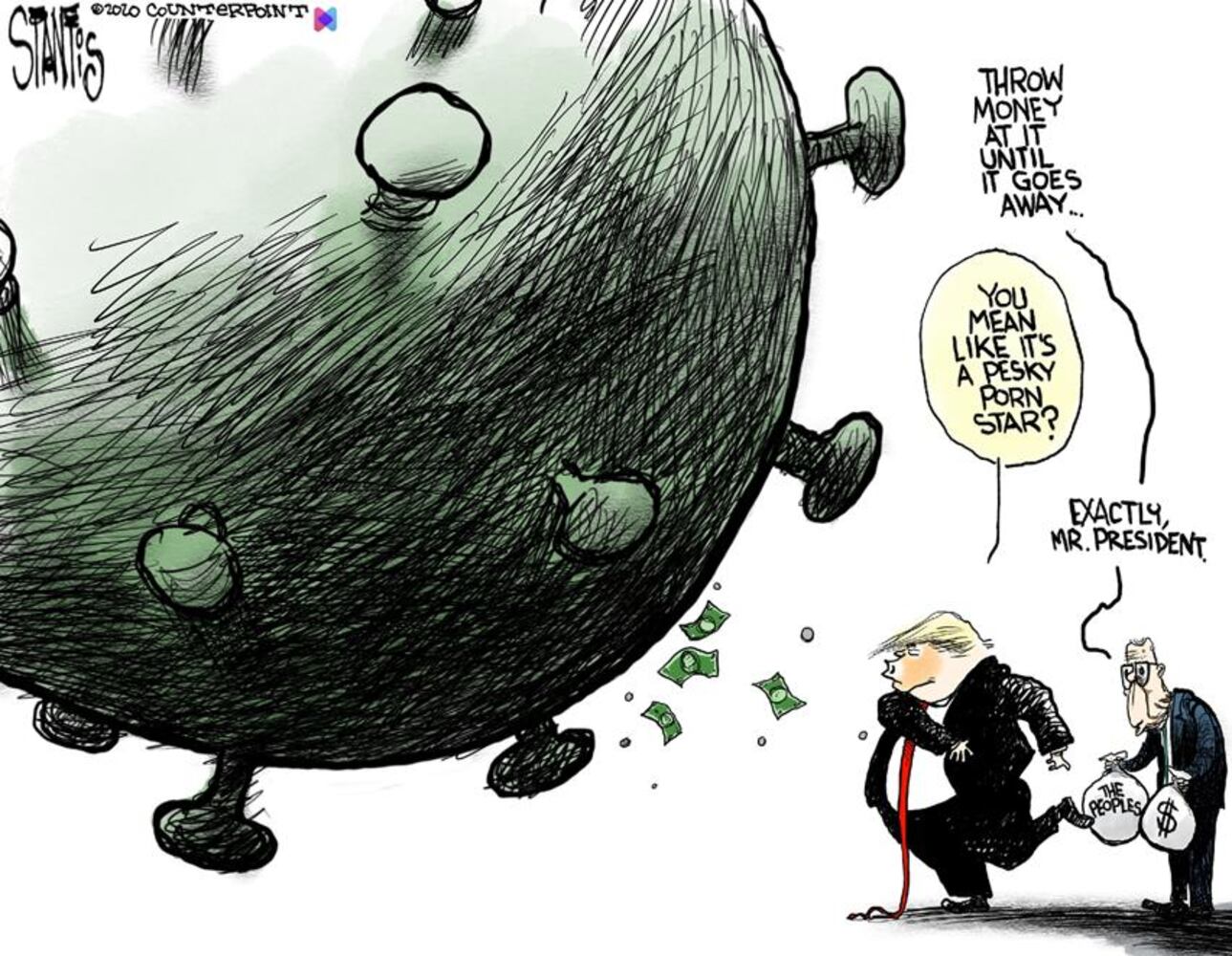 Week in cartoons: Surgical mask shortage, the economy and more