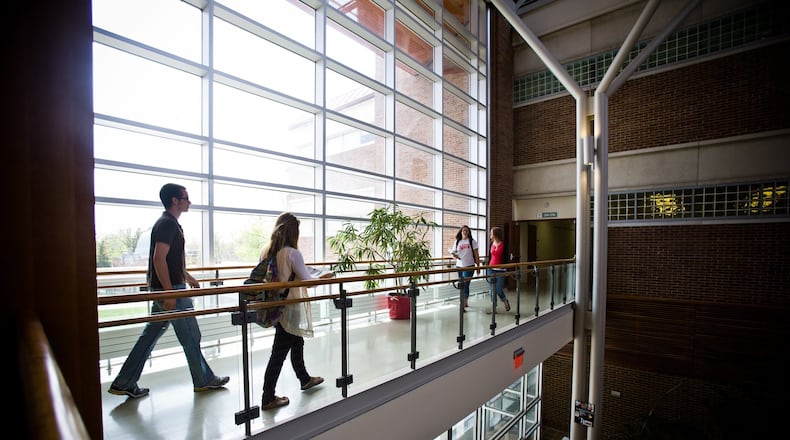 The Barbara Deer Kuss Science Center at Wittenberg University houses the mathematics and science departments and is where data science classes take place. (Wittenberg University photo)