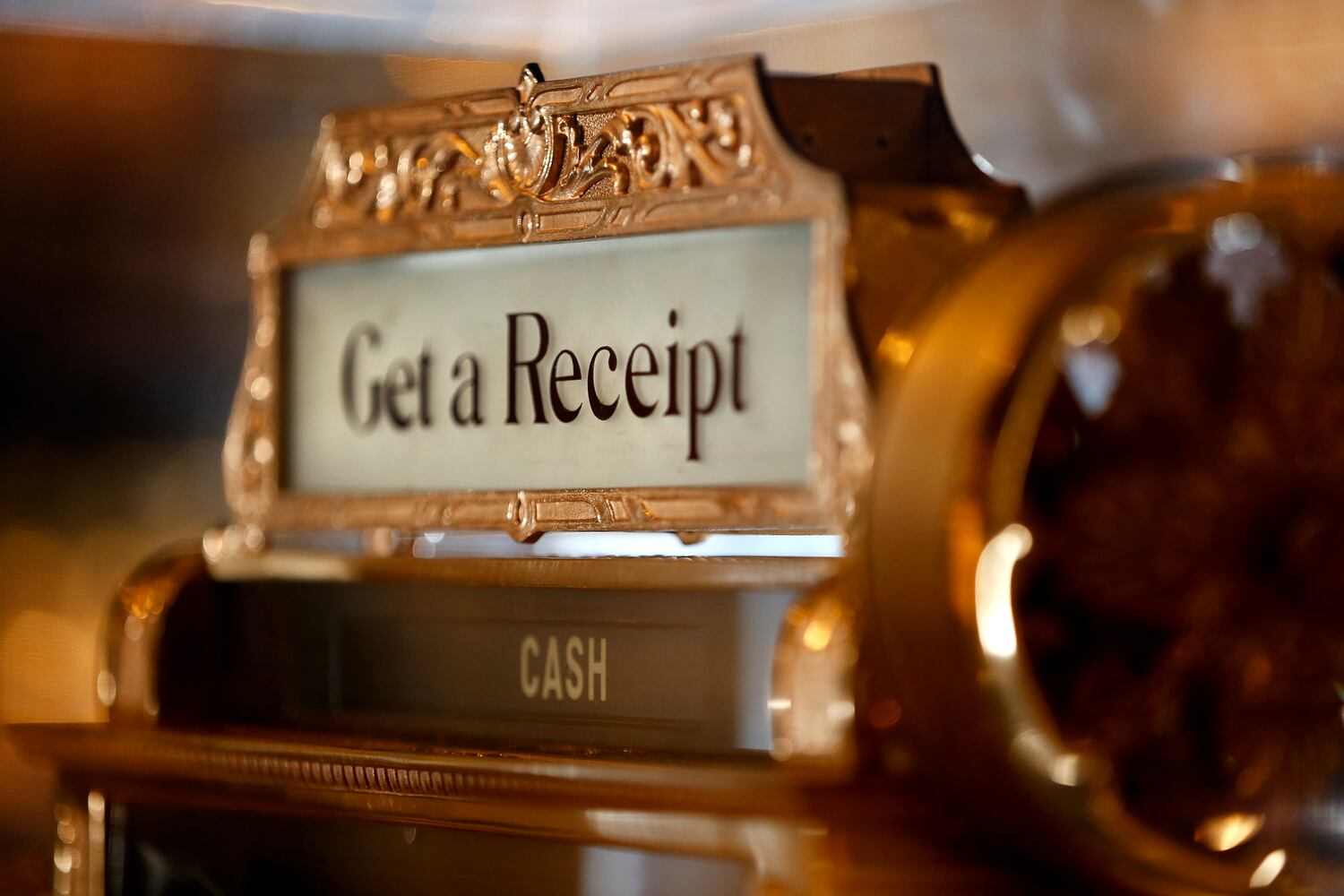 NCR cash registers styled in elegant artistry