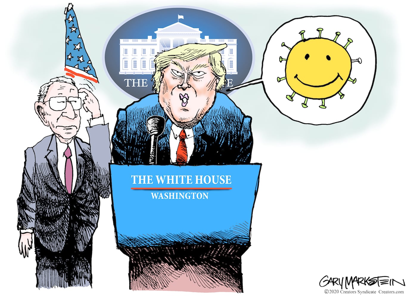 Week in cartoons: Surgical mask shortage, the economy and more