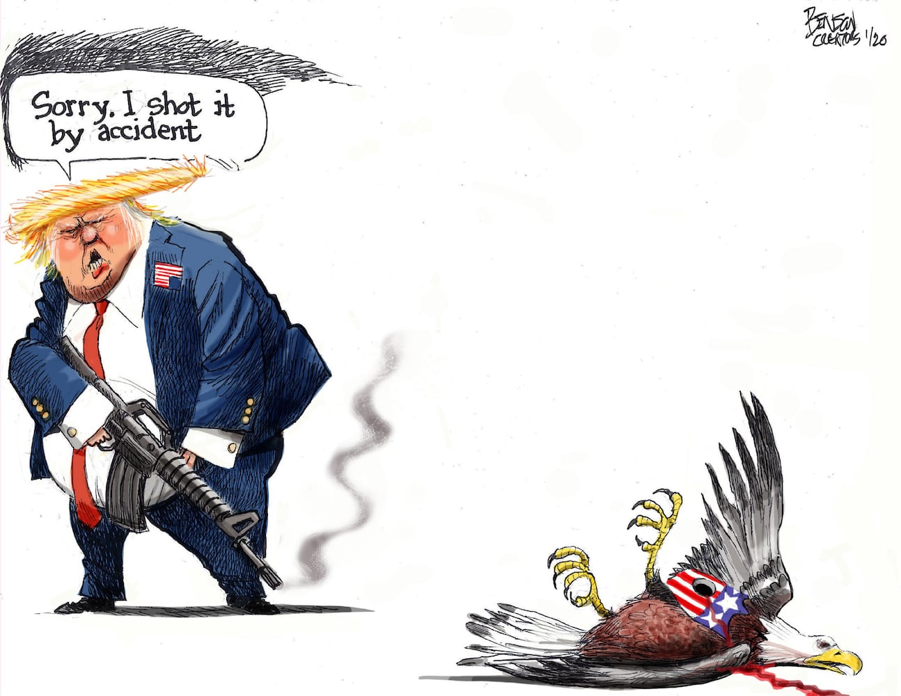 Week in cartoons: Boeing, Mitch McConnell and more