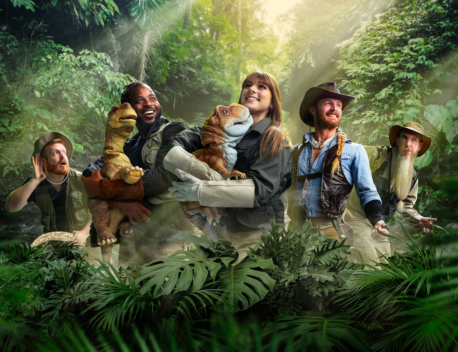 The group of trainers that help raise the baby dinosaurs at Jurassic Quest (contributed by Jurassic Quest)