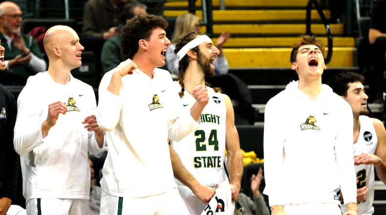 Wright State played Youngstown State in a Horizon Conference game at the Nutter Center on Sunday, Dec. 4. DAVID A. MOODIE/CONTRIBUTING PHOTOGRAPHY