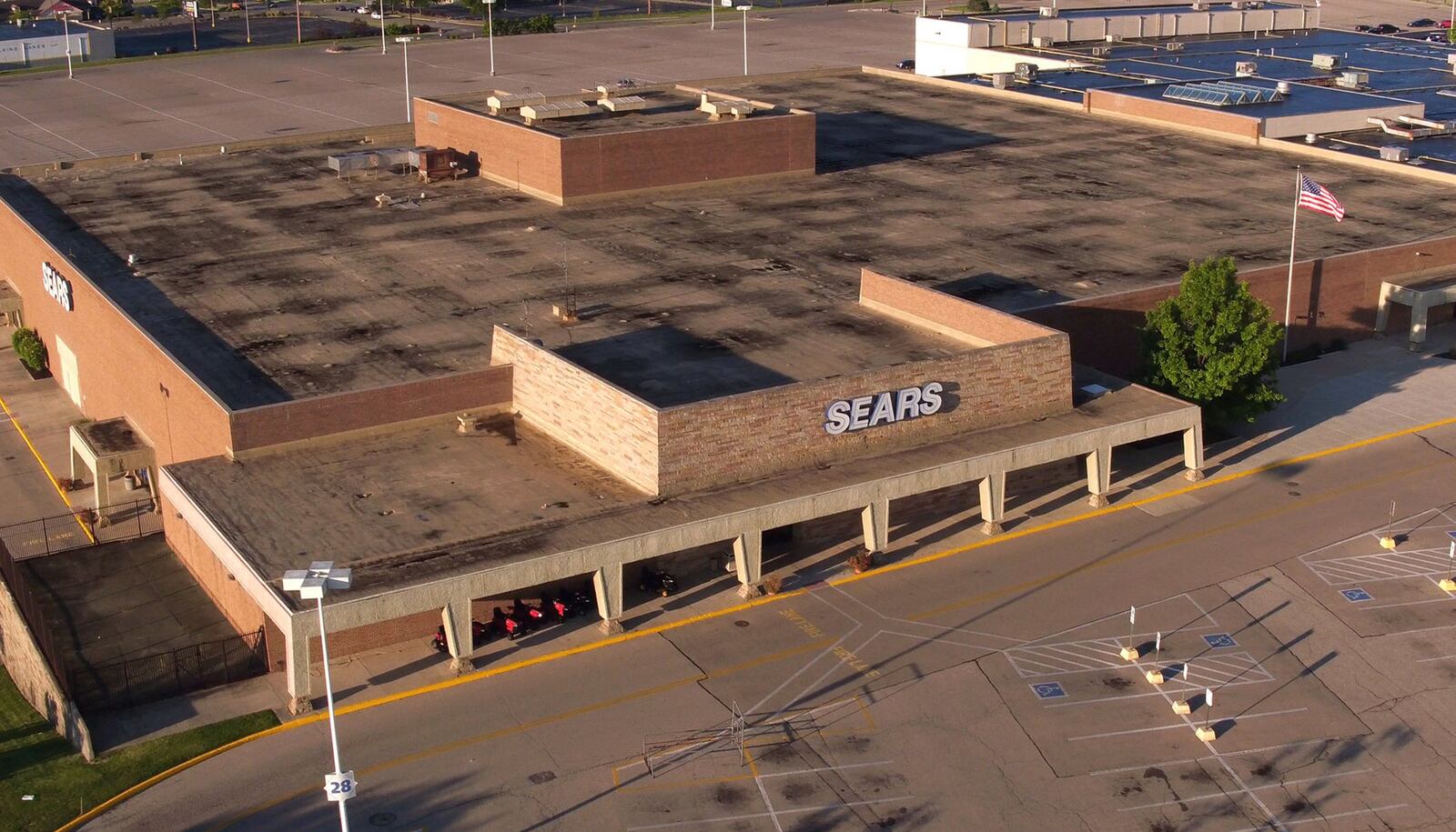 Sears announced Wednesday it will close its Dayton Mall location in Miami Twp. in November among 45 other locations nationwide. The announcement comes just less than two week before Elder-Beerman closes its location at the major Miami Twp. shopping center at 2700 Miamisburg Centerville Road near Interstate 75. TY GREENLEES / STAFF