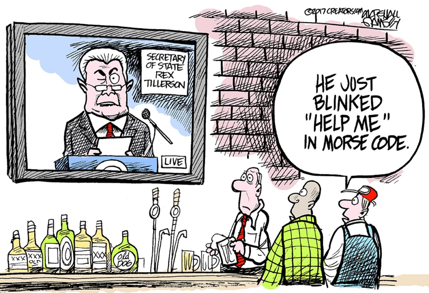 Week in cartoons: Gun control, paper towels and more