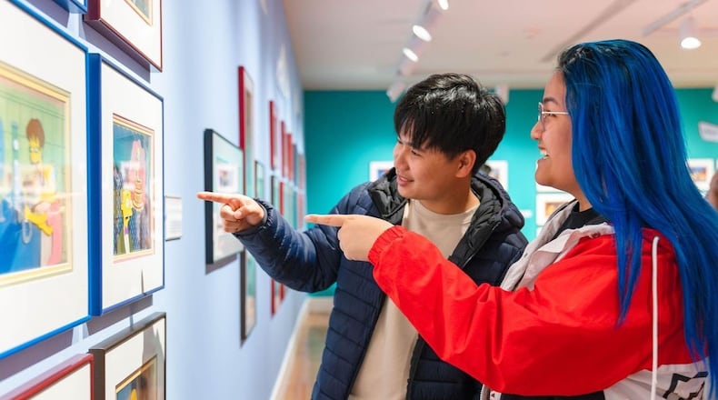 "Merry Grinchmas: Art of Dr. Seuss’ Holiday Classic & (B)ART! America’s Funniest Animated Family" continues through Jan. 19, 2025 at Dayton Art Institute. CONTRIBUTED