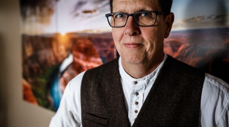 Jim O’Donnell, Kettering Health’s executive director of pharmacy, battled prostate cancer last year. JIM NOELKER/STAFF