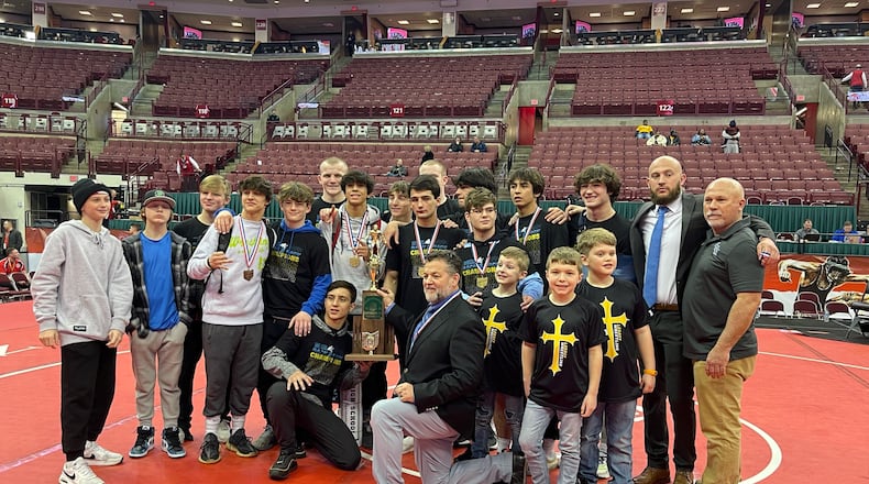Legacy Christian Academy won its second straight Division III championship on Sunday at the Schottenstein Center in Columbus. CONTRIBUTED
