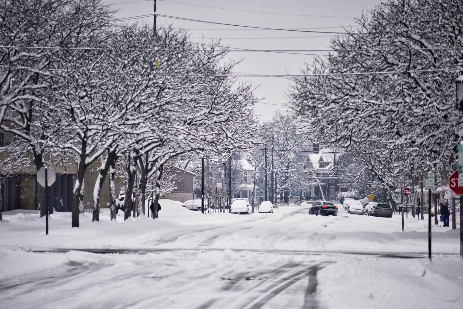 Butler County snow, Feb. 9, 2021