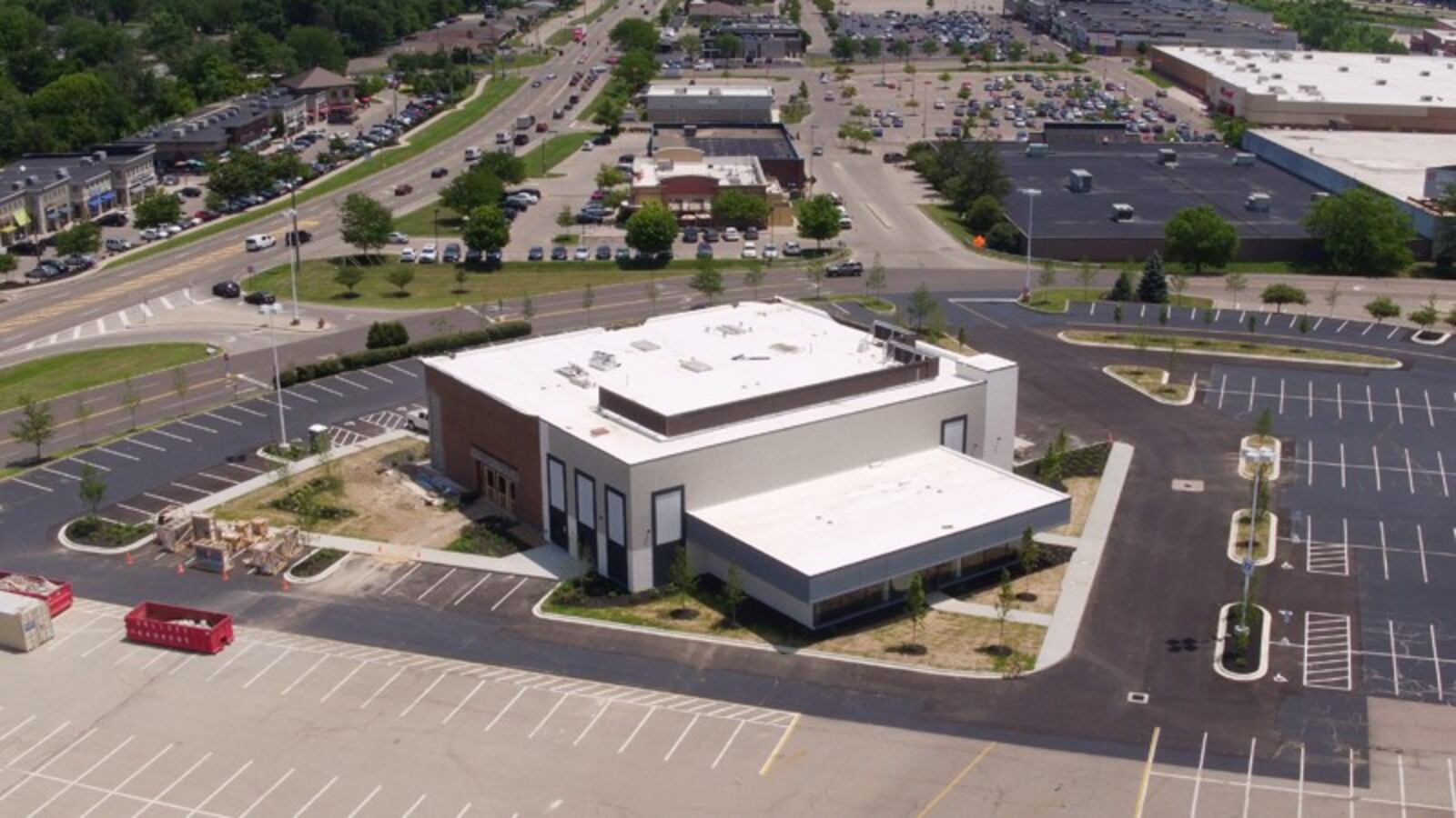 The site of the former Sears Tire Center at the Dayton Mall, which will house two restaurants, including Outback Steakhouse.