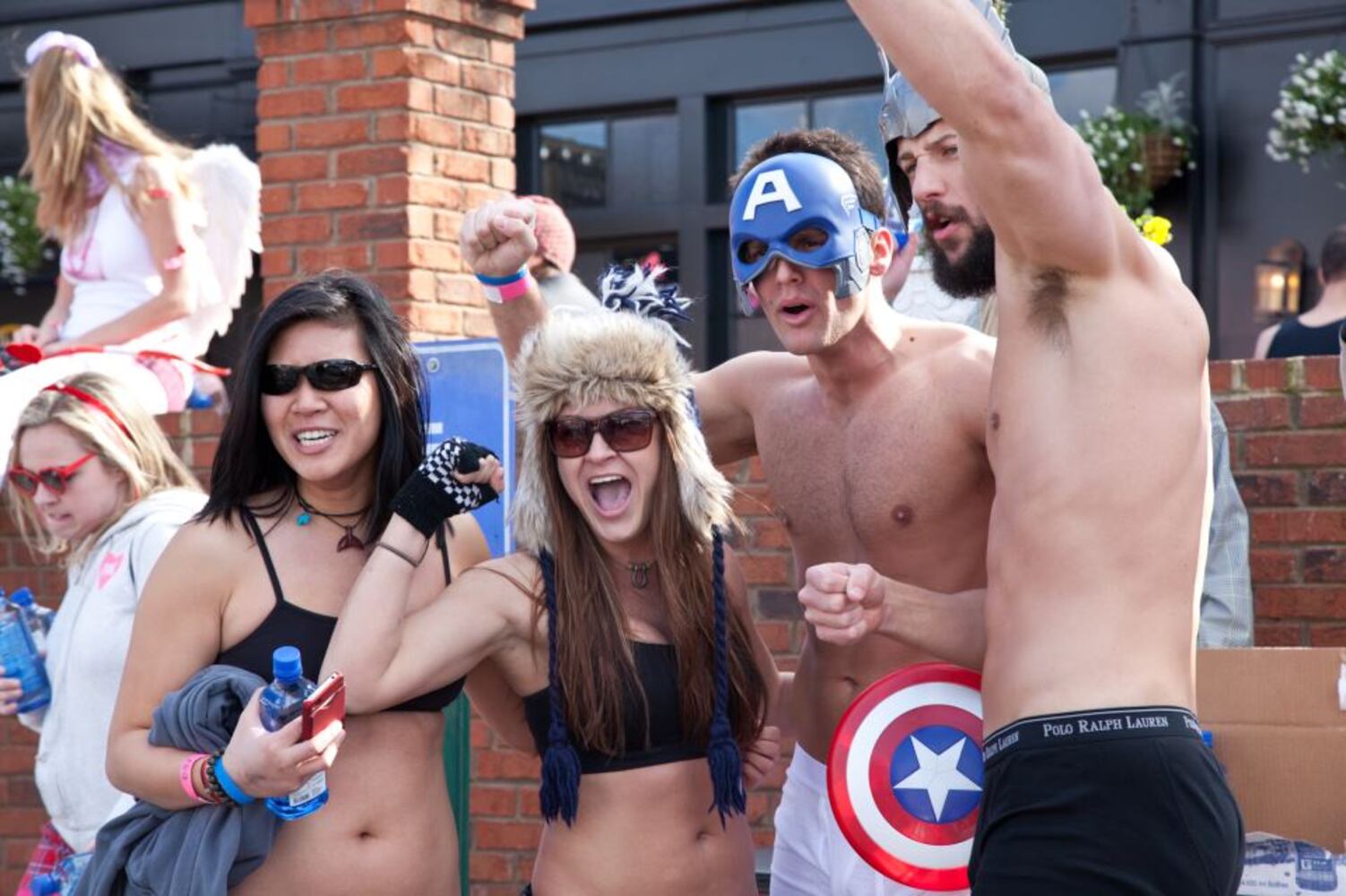 Cupid's underwear run