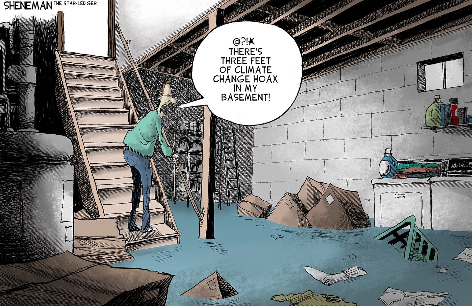 CARTOONS: Drew Sheneman, April 8, 2024