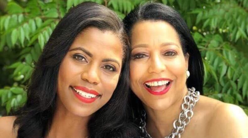 Omarosa Manigault-Newman and her best friend  Shannon Jackson of Dayton.