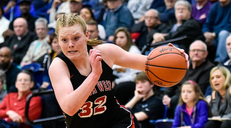 Abby Prohaska of Lakota West is on the D-I All-Southwest District girls first team. NICK GRAHAM/STAFF
