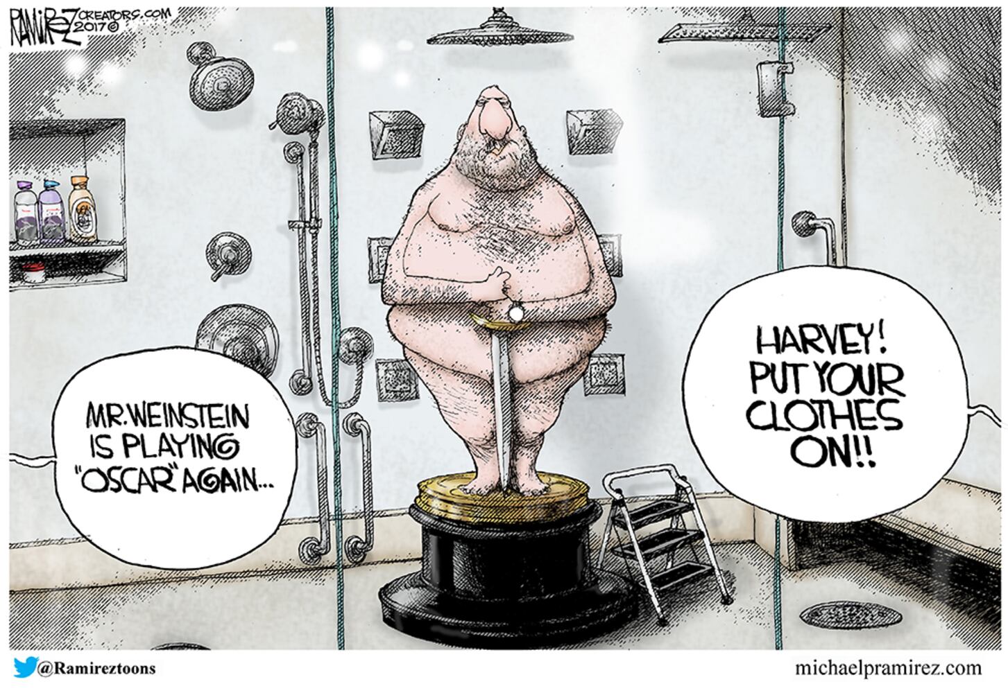 Week in cartoons: Gun control, paper towels and more