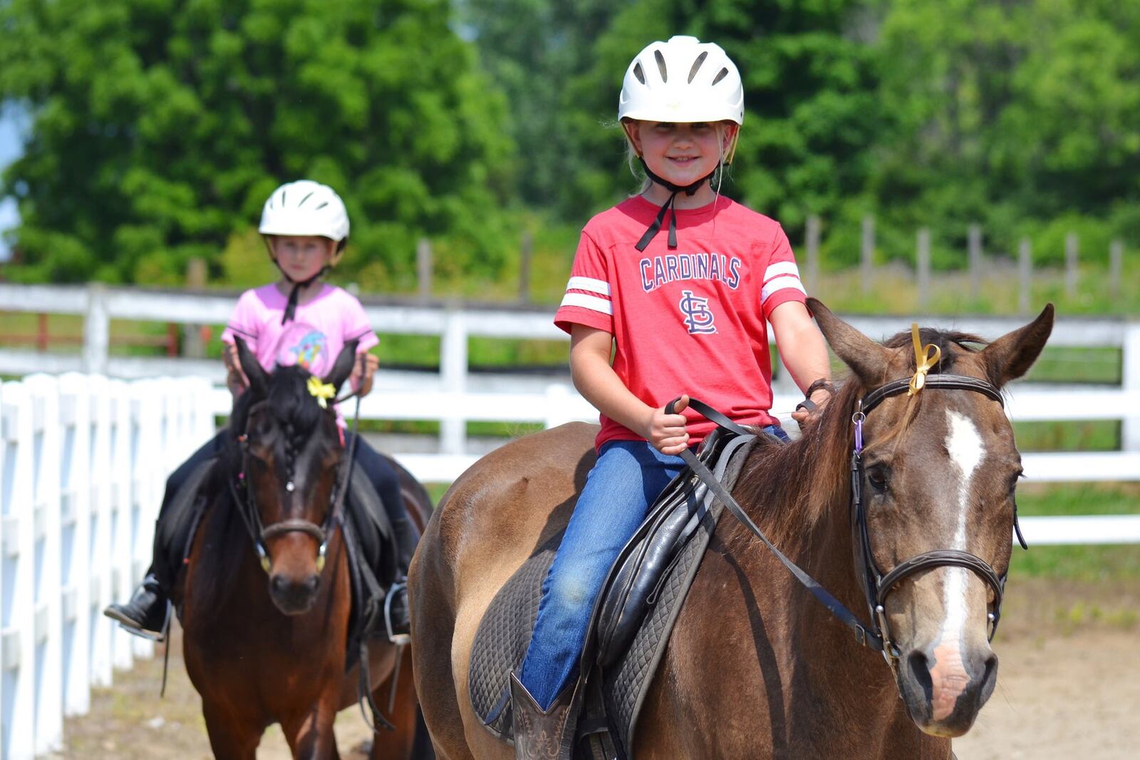 Trail rides are offer on weekends at Carriage Hill MetroPark Riding Center from June through October. CONTRIBUTED