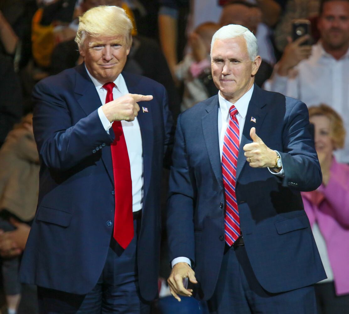 PHOTOS President Trump's past visits to the region.