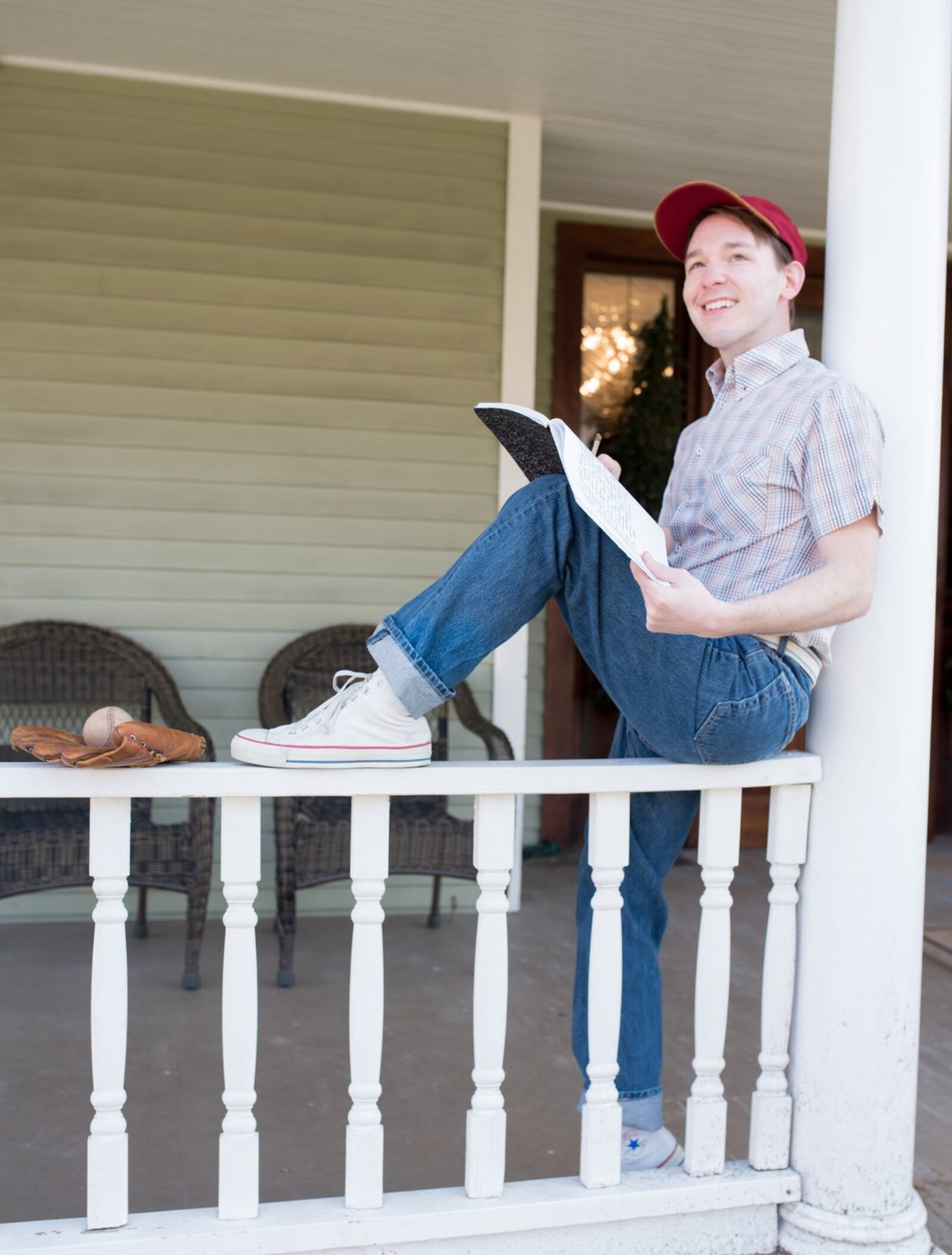 Eric Deiboldt portrays Eugene Jerome in the Human Race Theatre Company production of Neil Simon s Brighton Beach Memoirs April 5-22 at the Loft Theatre. (Contributed Photo by Immobulus Photography)