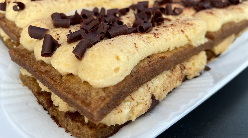 Sweet Adaline’s Bakery and Cafe is located at 6052 Wilmington Pike in the Sugarcreek Plaza across from Miami Valley Hospital South. NATALIE JONES/STAFF