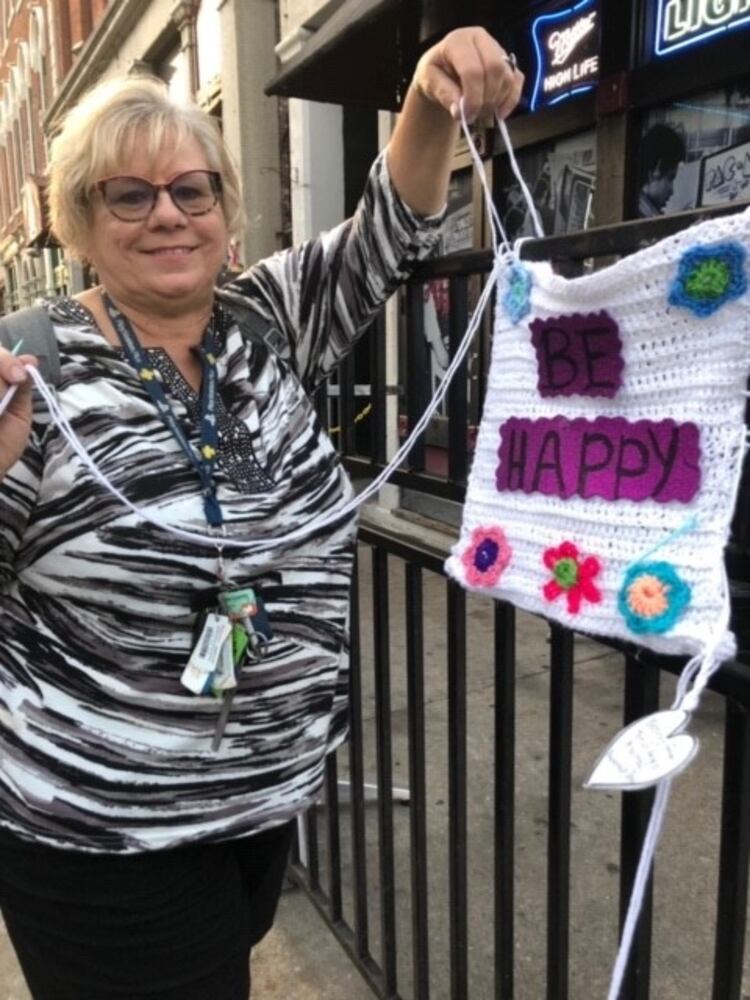 PHOTOS: Yarn bombs spread message of hope in aftermath of tragedy