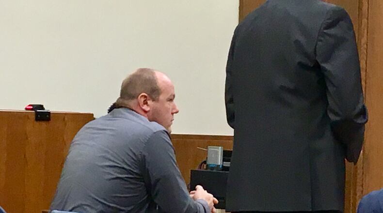 John S. Findley briefly appeared in court Wednesday for a suppression hearing. The matter was continued until Nov. 15. MARK GOKAVI/Staff