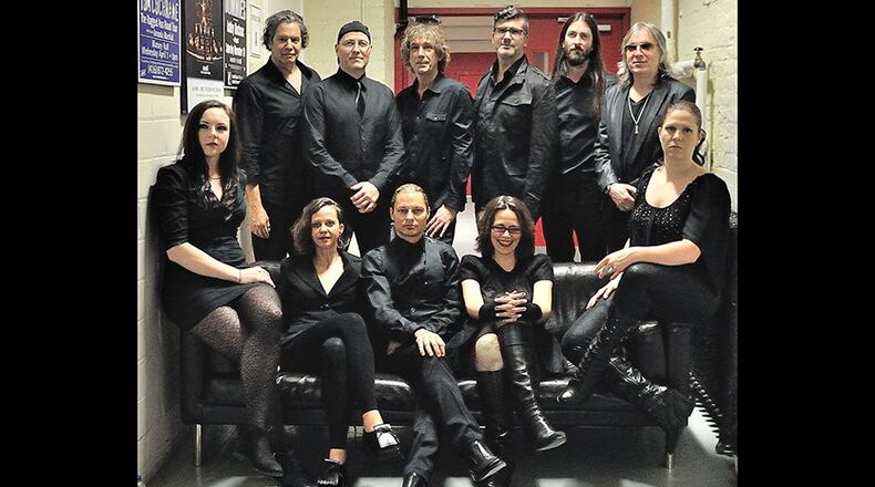 Classic Albums Live, founded by Craig Martin (back left), presents David Bowie’s “The Rise and Fall of Ziggy Stardust and the Spiders from Mars” at Fraze Pavilion in Kettering on Saturday, Aug. 13. CONTRIBUTED