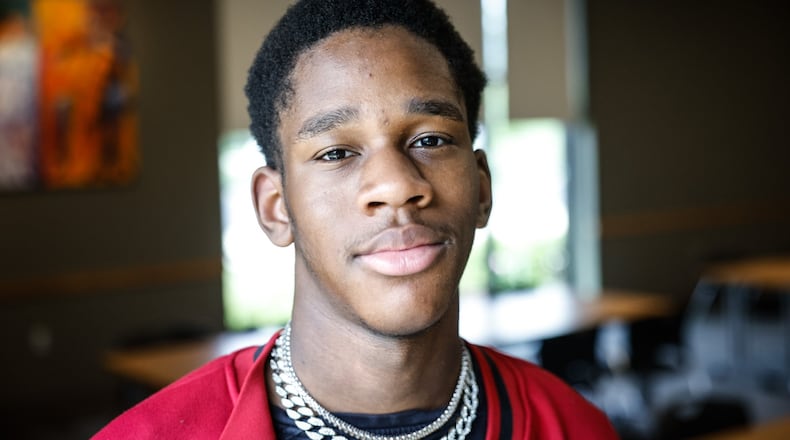 Gerry Smith is a sophomore at Trotwood Madison High School. JIM NOELKER/STAFF