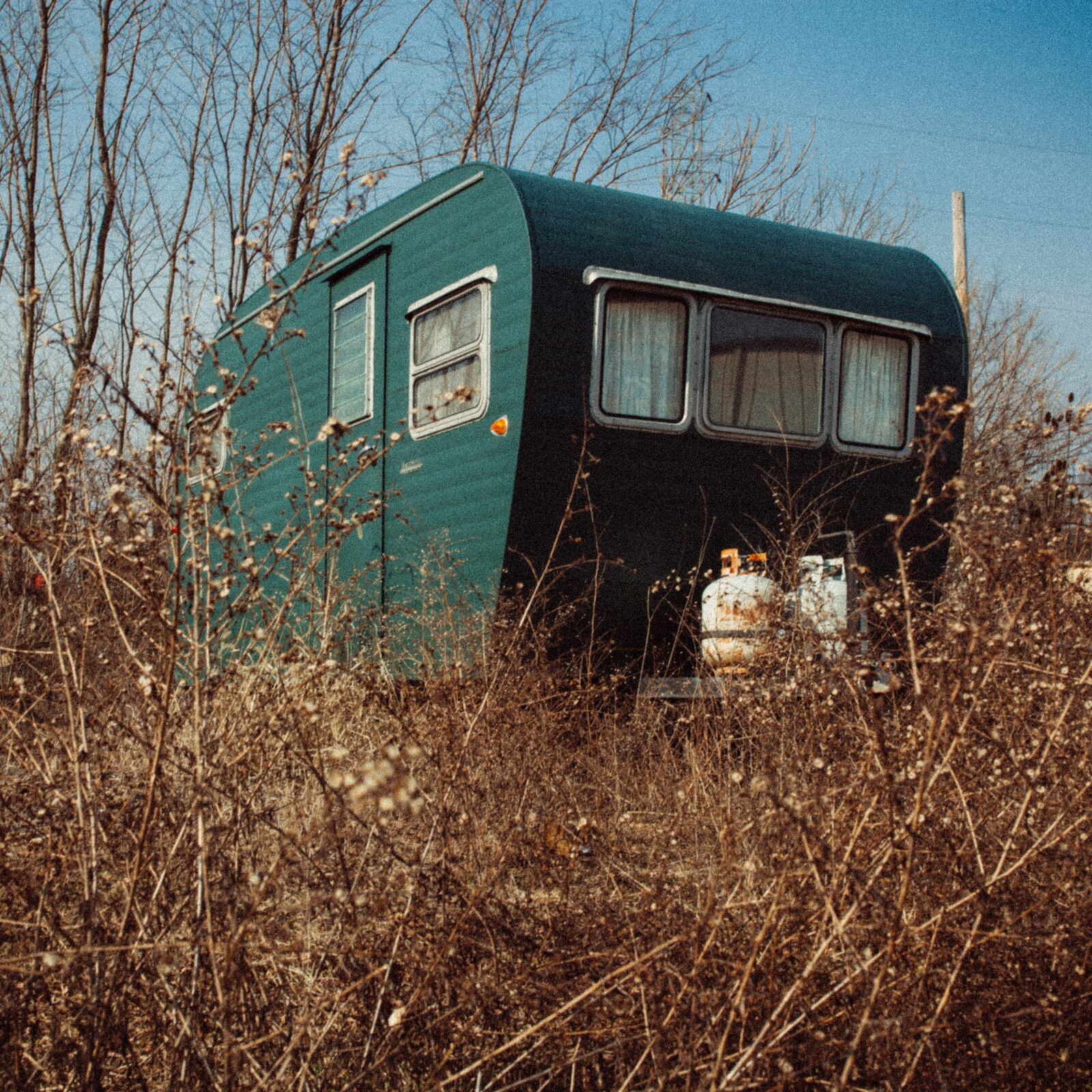 A Trotwood Trailer 1957 model, which is being reconditioned by Warped Wing brewery.