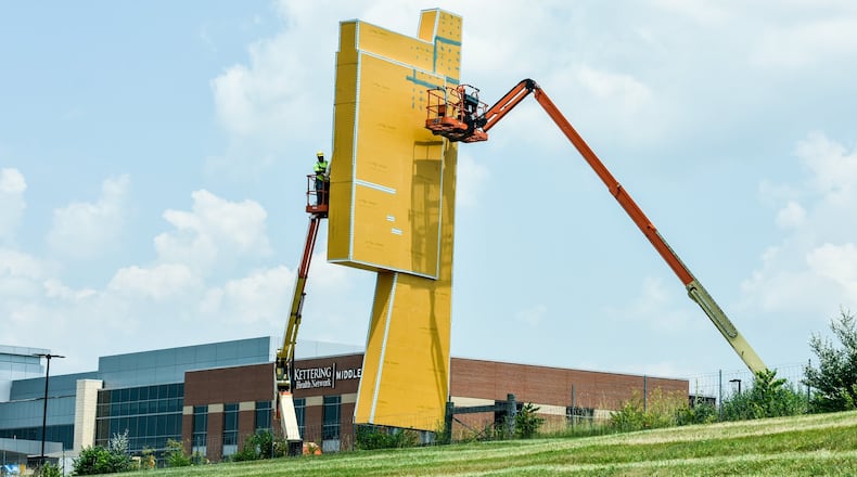 Construction continues on the new Kettering Health Middletown medical center Monday, June 18, 2018, in Middletown. The number of freestanding emergency departments have surged in Ohio. These ERs make emergency care more convenient and accessible according to hospital networks. But insurance companies and a Harvard researcher say they are business tools that hospitals use to rack up revenue. These critics say most patients at freestanding ERs either should have been treated in a cheaper urgent care setting, or if they have a true emergency then they have to pay to be transported to a main hospital with specialists and inpatient beds. NICK GRAHAM/STAFF