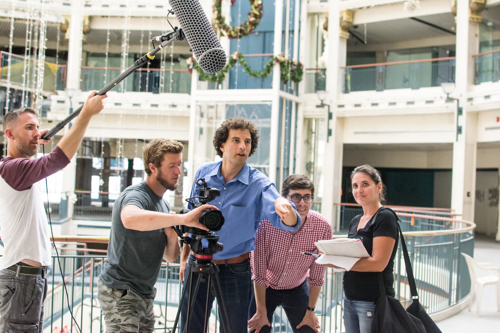 Joel Moss Levinson and his brother Stephen Levinson will begin film "Boy Band" in the Dayton area Saturday, Oct. 15, 2016. Photo: Levinson Brothers.