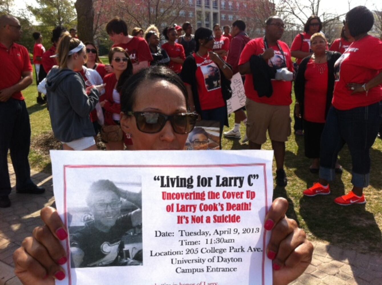 UD student suicide ruling is focus of rally