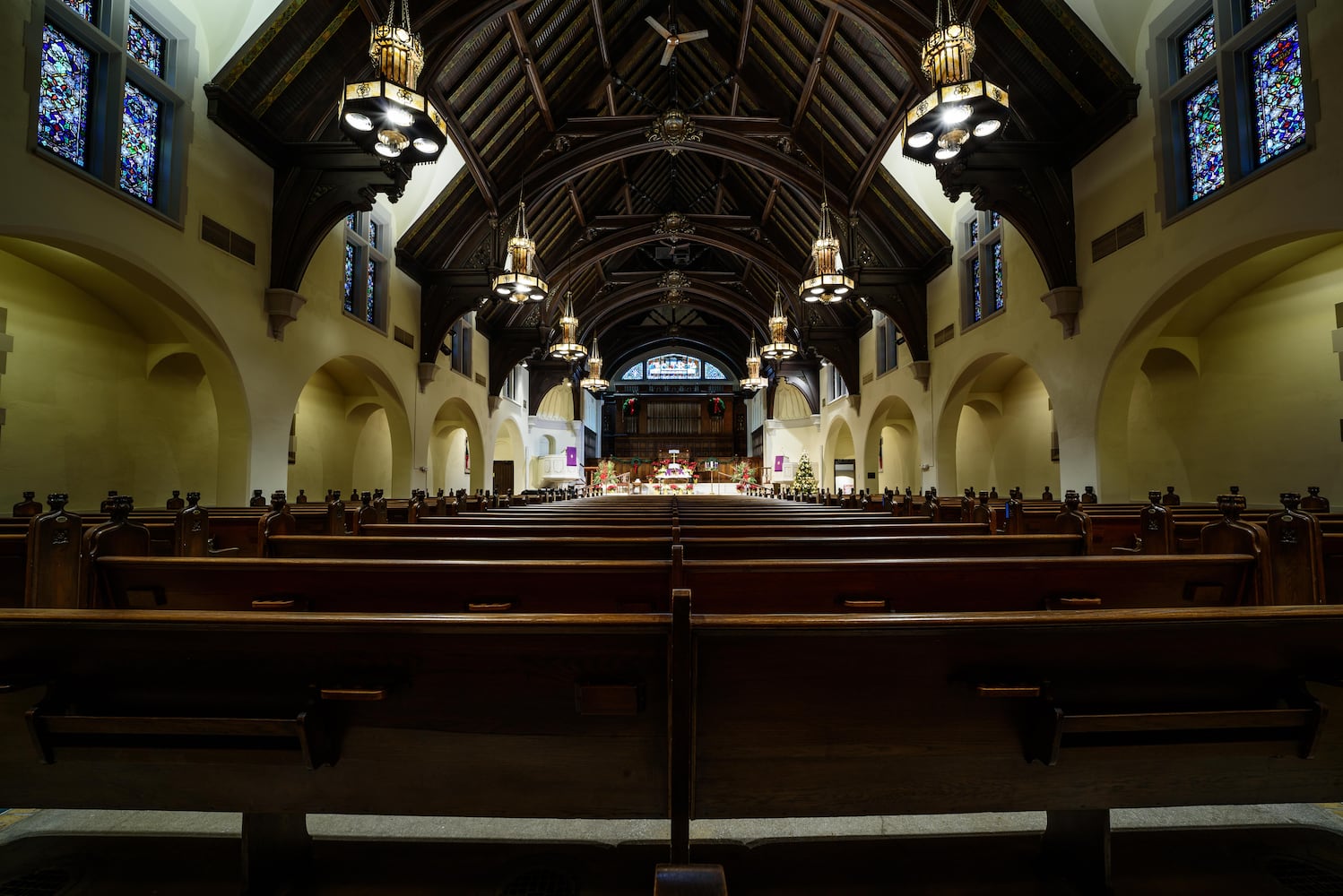 PHOTOS: See the stunning Grace United Methodist Church decked out for the holidays