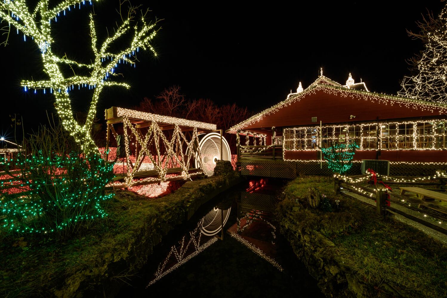 PHOTOS: Clifton Mill lights up for another magical holiday season