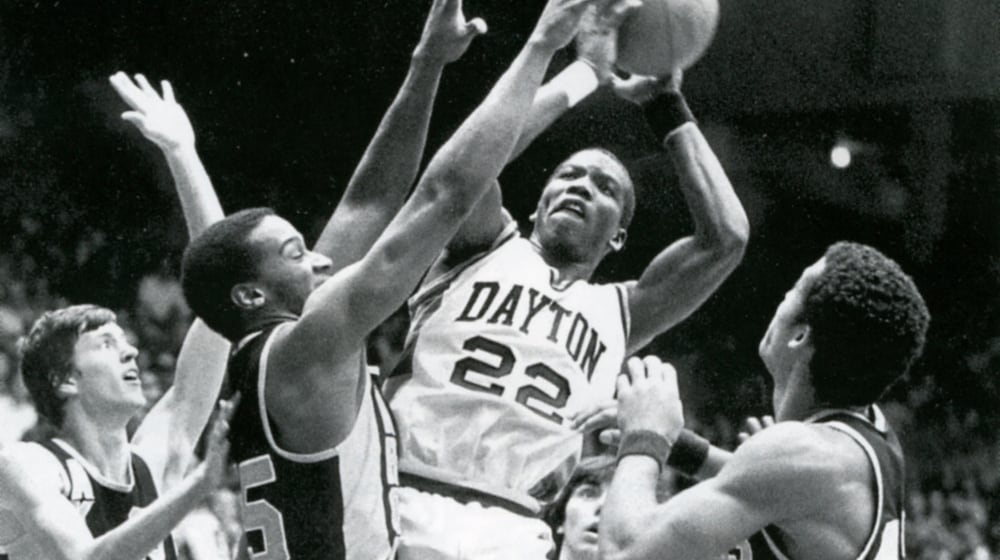 University of Dayton basketball legend Roosevelt Chapman. Chapman led the Flyers to the Elite Eight in the 1984 NCAA Tournament. FILE PHOTO