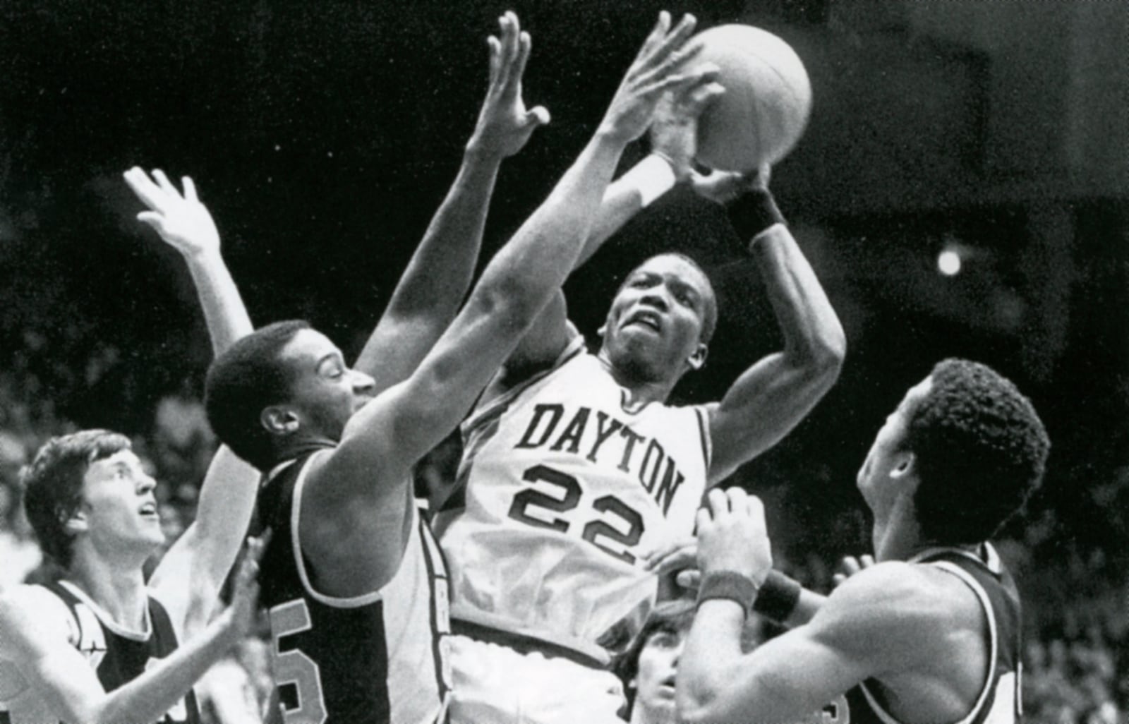 University of Dayton basketball legend Roosevelt Chapman. Chapman led the Flyers to the Elite Eight in the 1984 NCAA Tournament. FILE PHOTO
