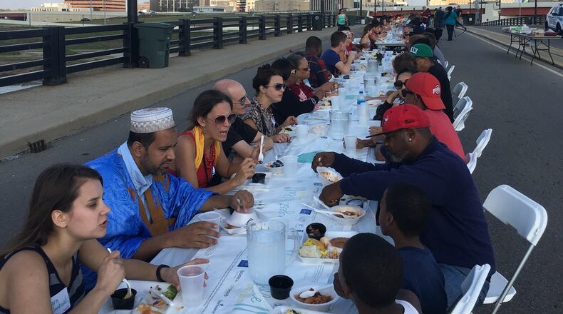 A view of The Longest Table, which took place on October 15. CONTRIBUTED PHOTO BY ALEXIS LARSEN